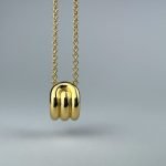 Gold Vermeil Large Pendant