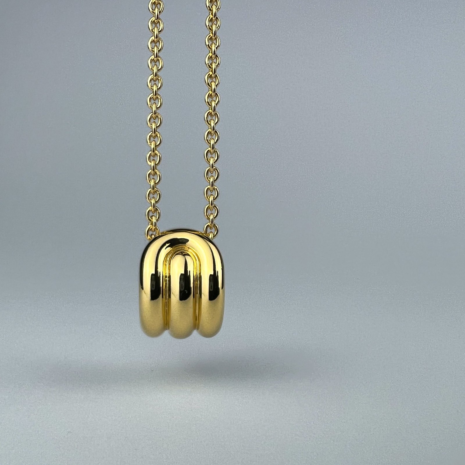 Gold Vermeil Large Pendant